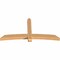 Ekena Millwork Bellingham Timber Gable Bracket, Western Red Cedar, 84"W x 42"H x 5 1/2"D x 5 1/2"F, 12/12 Pitch GBW084X42X0606BEL00SWR - alternate 3